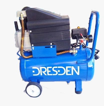 O compressor de ar pequeno 8 pés 2 HP 25L - DRESDEN é leve, portátil, seguro e de fácil utilização. Atende diversas necessidades de forma rápida e eficiente nos serviços domésticos como: pintar, envernizar, encher, calibrar, pulverizar e secar.